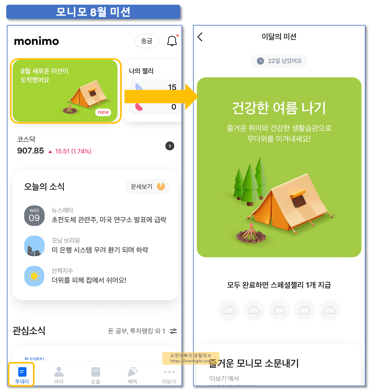 monimo aug mission