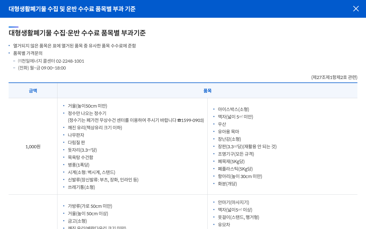 seongdong gu fee